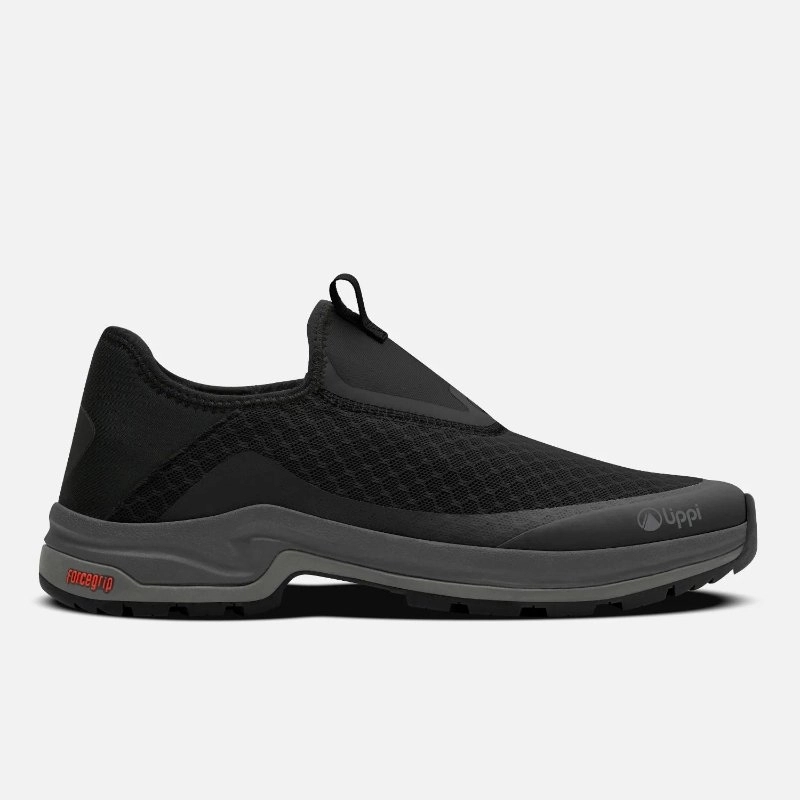 Zapatilla Mujer Panal III Negro / Celeste Lippi